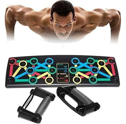 14 in 1 Plastic Push-Up Bar with Strong Grip Handle