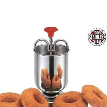 Stainless Steel Medu Vada Maker with Stand