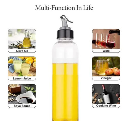 Plastic Oil Dispenser, 1000ml, Pack of 1, Clear