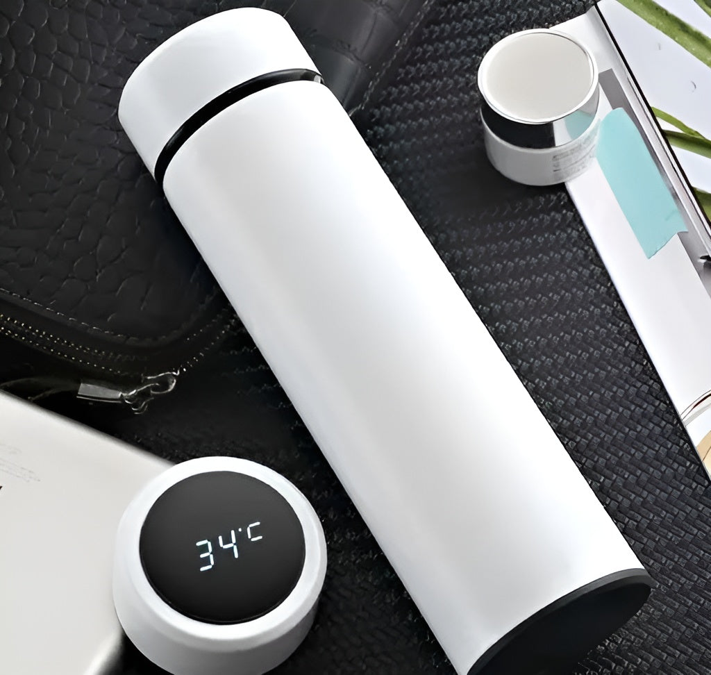 Smart LED Temperature Display Thermos – Vacuum Insulated Stainless Steel Bottle for Hot & Cold Drinks