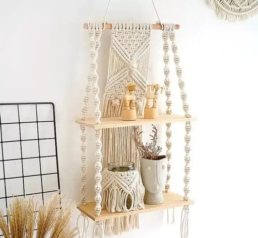 Wall Hanging Decor, Home Decor, Wall Shelves, Wall Hangings for Home Decoration, Wall Decor, Room Decor Items for Bedroom, Aesthetic Room Decor, Wal