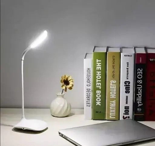 Rechargeable LED Study Lamp – Touch On/Off Dimmer Desk Light for Students (Multicolor, Pack of 1)