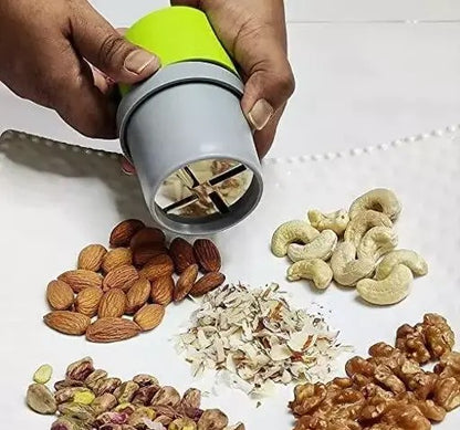 Easy Dry Fruit Cutter & Slicer – Multipurpose Kitchen Gadget for Almonds, Chocolate & More!