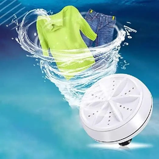 Portable Compact Washing Machine – Automatic 2kg Clothes Washer with USB, Perfect for Home & Travel!